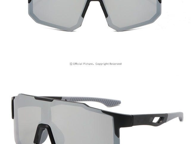 New sports sunglasses men's and women's cycling sunglasses dazzling sunglasses