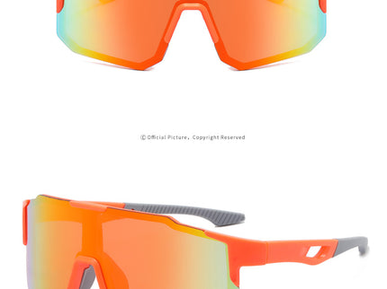 New sports sunglasses men's and women's cycling sunglasses dazzling sunglasses