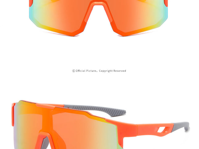 New sports sunglasses men's and women's cycling sunglasses dazzling sunglasses