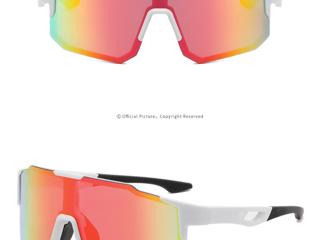 New sports sunglasses men's and women's cycling sunglasses dazzling sunglasses