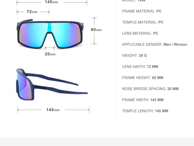 Cycling Sunglasses: Conquer the Road with Style and Protection Tea colors