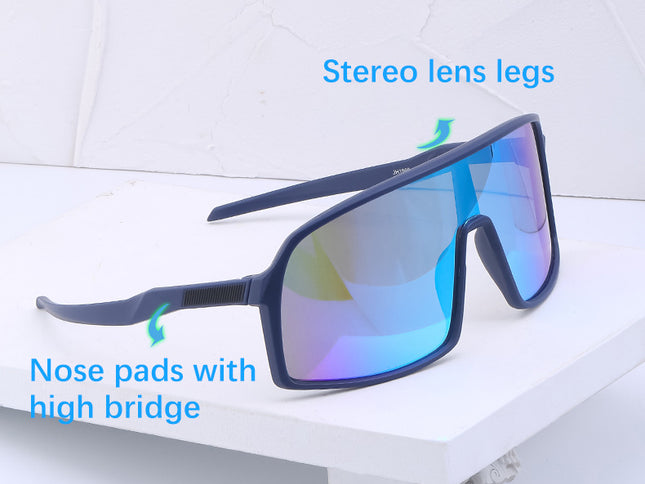 Cycling Sunglasses: Conquer the Road with Style and Protection Blue colors