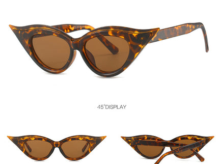 Retro Cat-Eye Sunglasses - Stylish Leopard Vintage Frames for Women