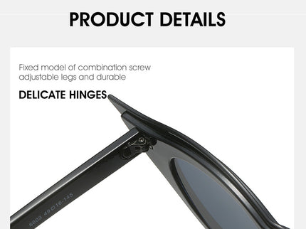 Retro Cat-Eye Sunglasses - Stylish Apricot Vintage Frames for Women