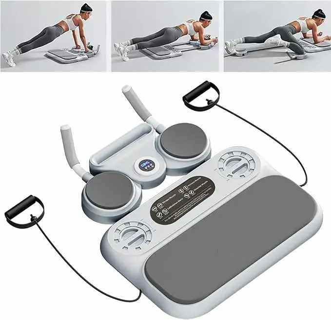 Grey 6-in-1 Multifunctional Fitness Board ‚Äö√Ñ√∂‚àö√ë‚àö‚àÇ‚Äö√†√∂‚àö√´‚Äö√†√∂‚Äö√†√á‚Äö√Ñ√∂‚àö‚Ä†‚àö‚àÇ‚Äö√†√∂‚àö¬¥‚Äö√Ñ√∂‚àö‚Ä†‚àö‚àÇ¬¨¬®¬¨√Ü Ab Wheel, Automatic Rebound, Fat Burning and Core Strengthening Home Workout Equipment