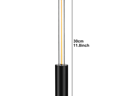2 Pcs Black Modern Minimalist Rechargeable Atmosphere Lamp - Touch-Control Night Light for Bedroom, Bar, and Portable Outdoor Use
