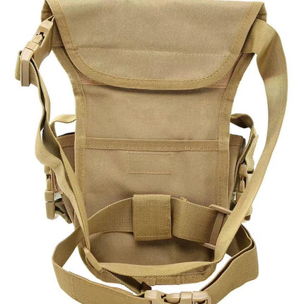 Black Tactical Outdoor Leg Bag ‚Äö√Ñ√∂‚àö√ë‚àö‚àÇ‚Äö√†√∂‚àö√´‚Äö√†√∂¬¨¬Æ 900D Durable Multi-Layer Waist Pack for Cycling, Fishing, and Security