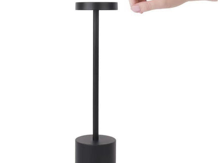 Touch-Control LED Table Lamp with Adjustable Color Modes - Black