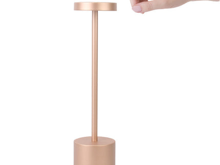 Touch-Control LED Table Lamp with Adjustable Color Modes - Rose Gold