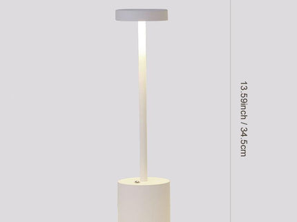 Touch-Control LED Table Lamp with Adjustable Color Modes - Rose Gold