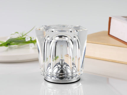 Crystal LED Table Lamp with Starburst Effect, Rechargeable and Portable Design,Type A 90mm (H) √ó 82mm (W)