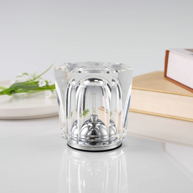 Crystal LED Table Lamp with Starburst Effect, Rechargeable and Portable Design,Type A 90mm (H) ‚Äö√Ñ√∂‚àö‚Ä†‚àö‚àÇ‚Äö√†√∂‚Äö√¢‚Ä¢ 82mm (W)