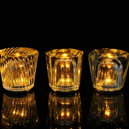 Crystal LED Table Lamp with Starburst Effect, Rechargeable and Portable Design,Type A 90mm (H) ‚Äö√Ñ√∂‚àö‚Ä†‚àö‚àÇ‚Äö√†√∂‚Äö√¢‚Ä¢ 82mm (W)