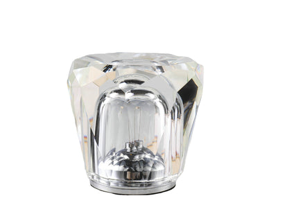 Crystal LED Table Lamp with Starburst Effect, Rechargeable and Portable Design,Type B 90mm (H) *85mm (W)