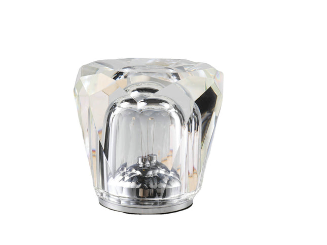 Crystal LED Table Lamp with Starburst Effect, Rechargeable and Portable Design,Type B 90mm (H) *85mm (W)