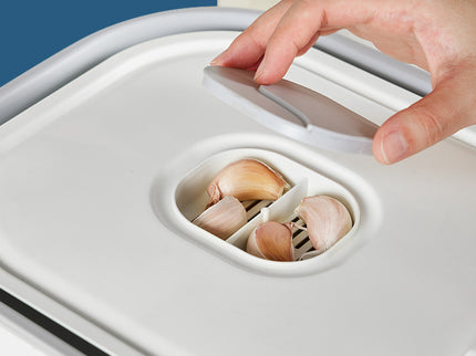 Large Capacity Rice Storage Container with Handle - Airtight, Press-to-Open Design for Convenient Rice Storage 26*29*24cm