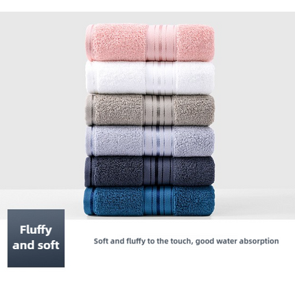 Dark Grey Luxury Cotton Towel Set(Towel + Bath Towel) - Quick Dry, Extra Thick & Absorbent, Perfect for Bath & Beach