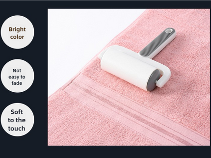White Cotton Towel Set(Towel + Bath Towel) - Quick Dry, Extra Thick & Absorbent, Perfect for Bath & Beach