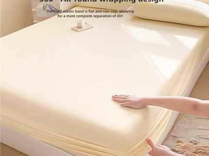 4 Packaging Green Disposable Travel Bedding Set - Waterproof & Clean, Soft Non-Woven Fabric, 4 Pieces Set for Twin Beds