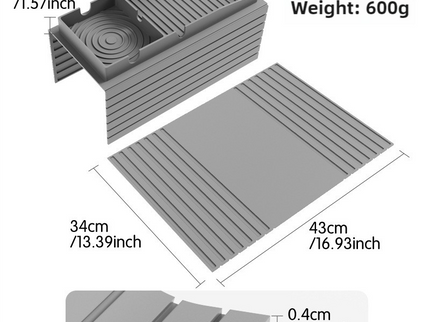 Black Multi-Function Sofa Cup Holder Tray, Silicone Drink Organizer, Adjustable and Easy-to-Clean Sofa Armrest Storage Box for Drinks, Snacks, and Gadgets