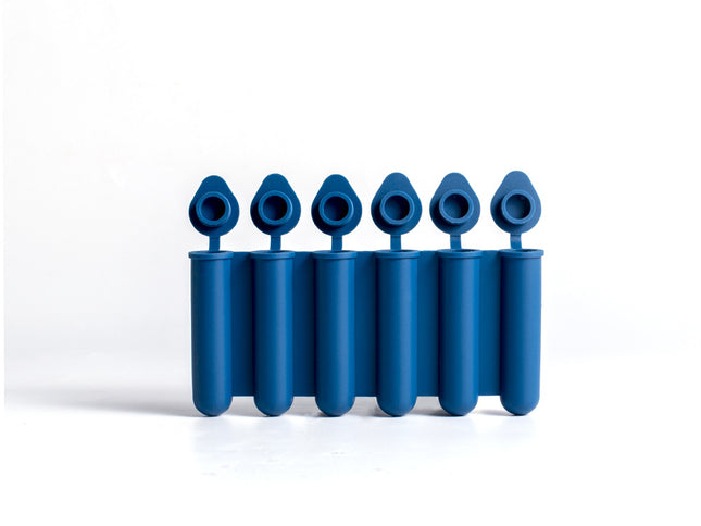 Blue Bottle & Can Friendly Ice Stick Molds - 6-Cup Design, Set of 10