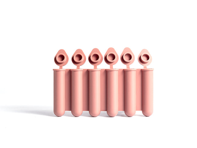 Pink Bottle & Can Friendly Ice Stick Molds - 6-Cup Design, Set of 10
