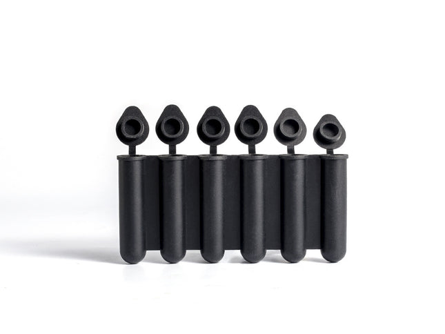 Black Bottle & Can Friendly Ice Stick Molds - 6-Cup Design, Set of 10