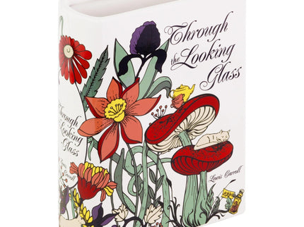 Literary Book Vase - Creative Ceramic Planter & Desk Organizer(Type A - 21x13x7cm)