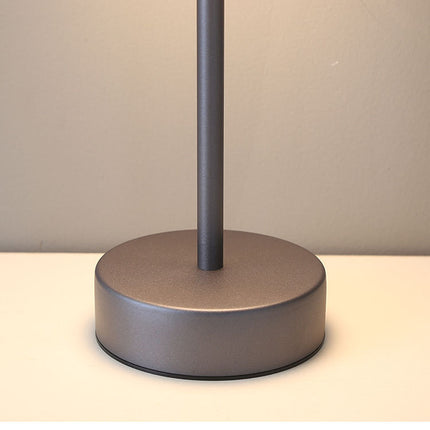 Yellow Modern Minimalist LED Table Lamp - Rechargeable Touch Control Desk Light