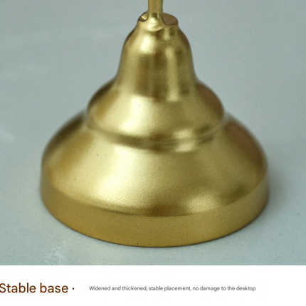 Gold Elegant Star Metal Candlestick Holder - Decorative Taper Candle Stand for Home, Tabletop & Special Occasions