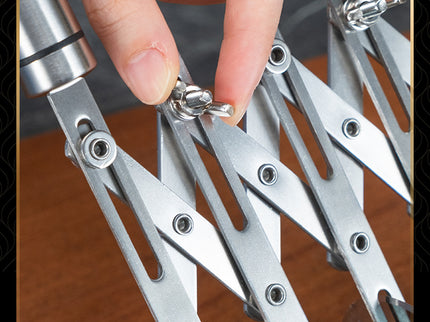 Doughnut Cutter Seven Wheels Stainless Steel Multi-Wheel Rolling Dough Cutter - Pastry, Noodle & Lattice Slicer