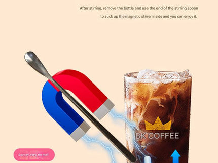 Beige Cute Paw Print Self-Stirring Coaster - Electric Coffee & Milk Mixer