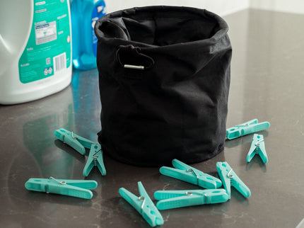 Peg Bag with Carabineer and 50 Pegs set