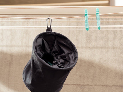 Peg Bag with Carabineer and 50 Pegs set