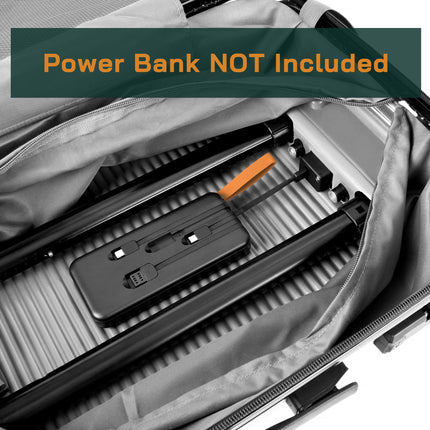 3-Piece Digital Luggage Set (20‚Äö√Ñ‚â•/24‚Äö√Ñ‚â•/28‚Äö√Ñ‚â•) with Weighing Scale & USB Charging ‚Äö√Ñ√¨ Black