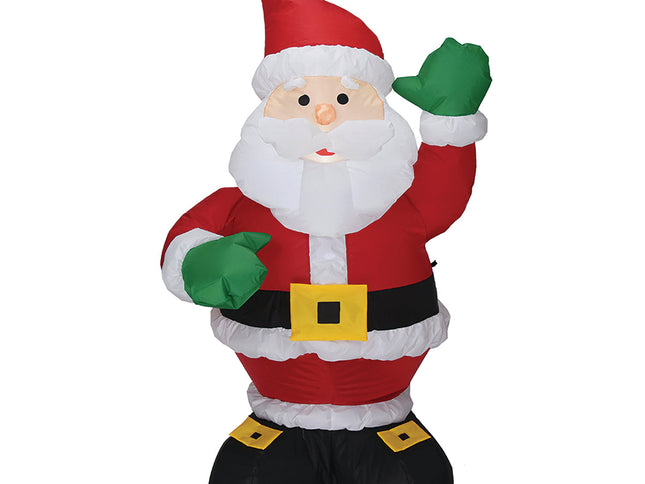 Inflatable LED Standing Santa Claus Christmas Decoration 120 CM