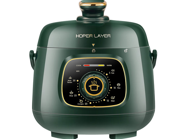 Hoper Layer Mini Electric Pressure Cooker – HL-MP160 3-Cup Small Rice Cooker