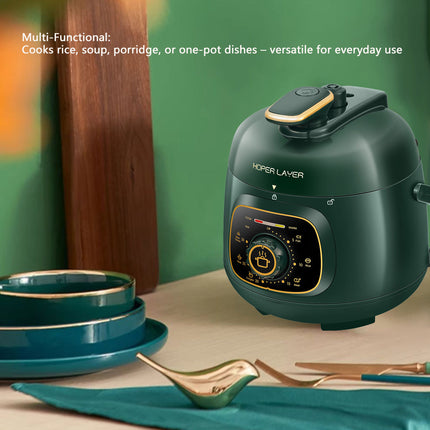 Hoper Layer Mini Electric Pressure Cooker ‚Äì HL-MP160 3-Cup Small Rice Cooker