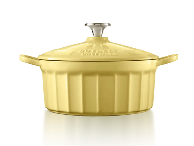 BUYDEEM CP521 Enameled Cast-Iron Dutch Oven
