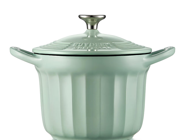 BUYDEEM 1.8L Enameled Cast Iron Dutch Oven CP541