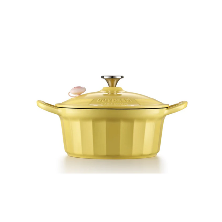 BUYDEEM CP551 Enameled Cast Iron Dutch Oven