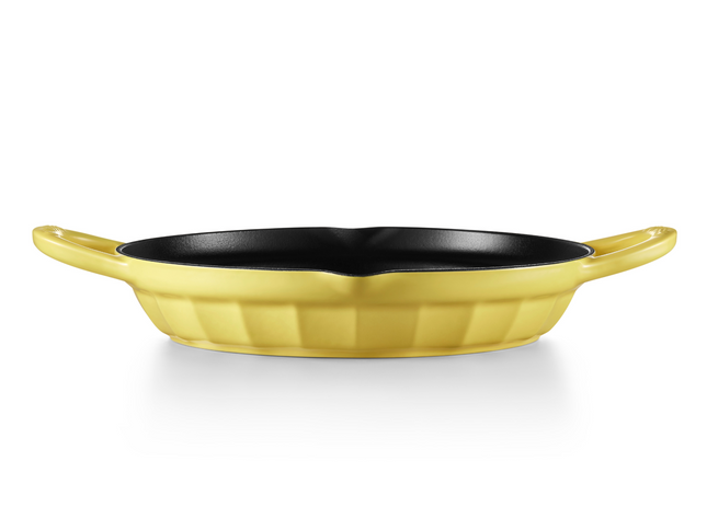 BUYDEEM CP553 Enameled Cast Iron Grill Pan