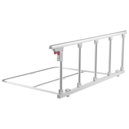 Foldable Metal Bed Assist Rail with Fixing Strap ‚Äì 122cm, Adjustable Height, Fits King, Queen, Full & Twin