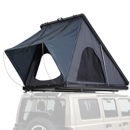 Rooftop Tent Hard Shell 2-3 Person Waterproof for Jeep SUV Truck w/ Ladder