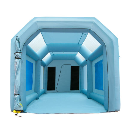 Inflatable Spray Booth Car Paint Tent 20x10x8ft Filter System 2 Blowers