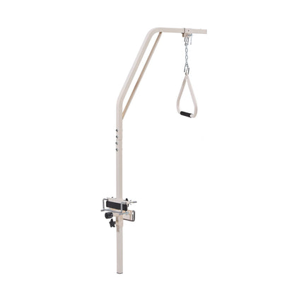 Trapeze Bar for Bed Mobility, Medical Bed Trapeze with Clamps & Metal Chain, 250LBS Weight Capacity Pull Up Assist Bar for Elderly & Disabled, Ideal for Home Care, Hospitals, Nursing Homes