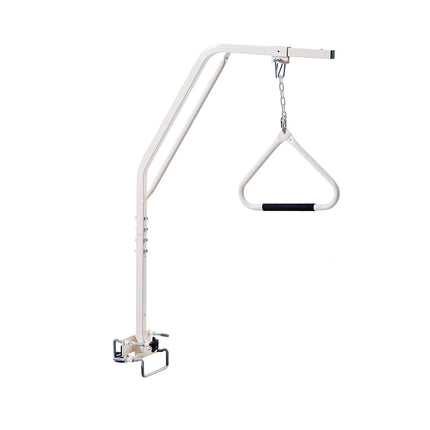 Trapeze Bar for Bed Mobility, Medical Bed Trapeze with Clamps & Metal Chain, 250LBS Weight Capacity Pull Up Assist Bar for Elderly & Disabled, Ideal for Home Care, Hospitals, Nursing Homes