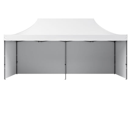 Pop Up Canopy Tent Outdoor Gazebo Tent 10x20FT with Sidewalls & Bag White