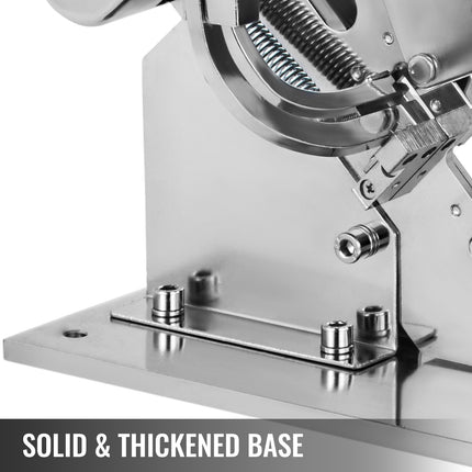 VEVOR Manual U-shape Sausage Clipper Clipping Machine Food Clipping Maker for Sausage Packing Sealing with 2 Boxes of Buckles 8000pcs