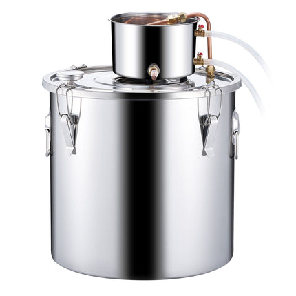 Moonshine Still 13 Gal Water Alcohol Distiller Brewing Kit Stainless Steel